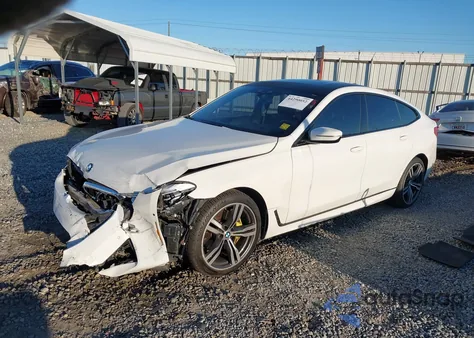 2019 BMW 640I Gran Turismo xDrive z USA, uszkodzony, nr VIN WBAJV6C55KBK08072